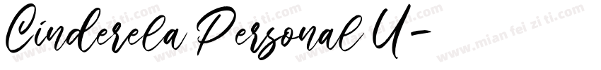 Cinderela Personal U字体转换